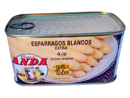 ESPÁRRAGOS BLANCOS 1KG