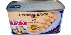 ESPÁRRAGOS BLANCOS 1KG